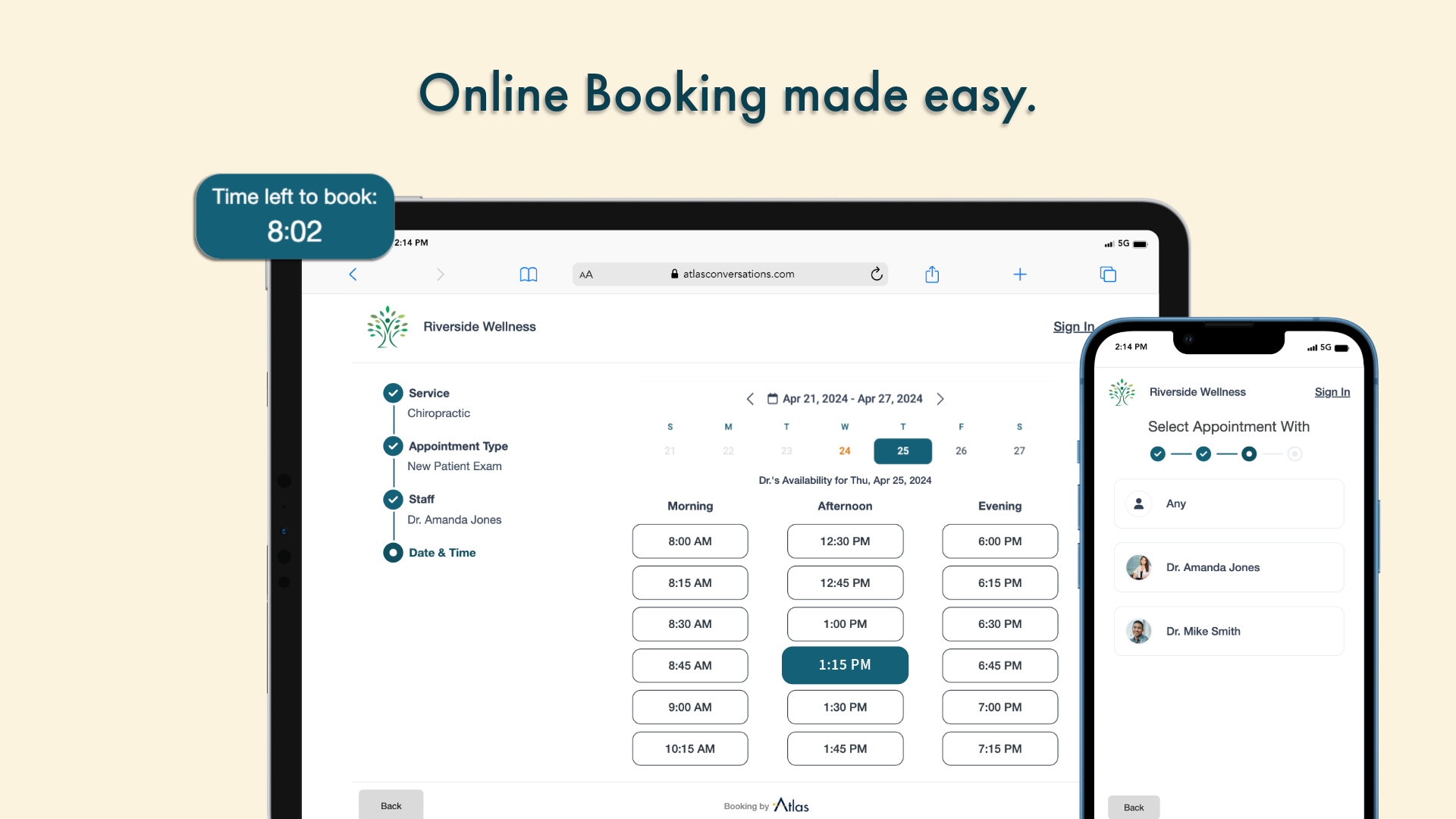 screenshot of Atlas Chirosys